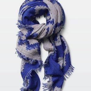 Wilfred mosaic blanket scarf